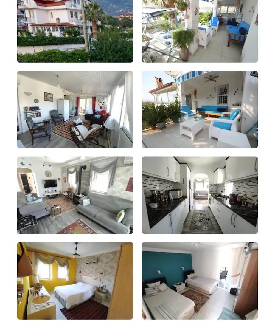 Havuzlu Beyaz Villa Fethiye Turkey